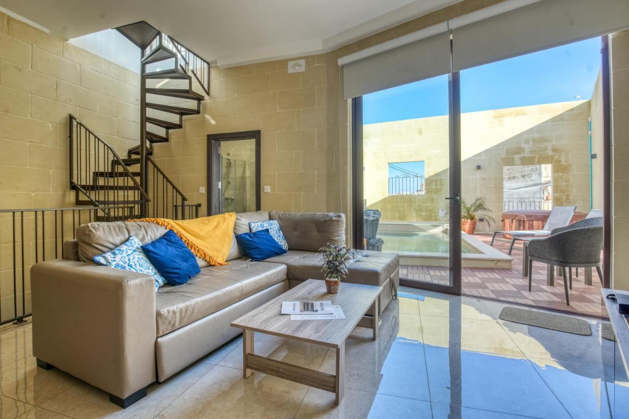 Narcisa - Luxury 3Br Traditional House With Pool, Cinema & Hot Tub Xagħra Exterior foto